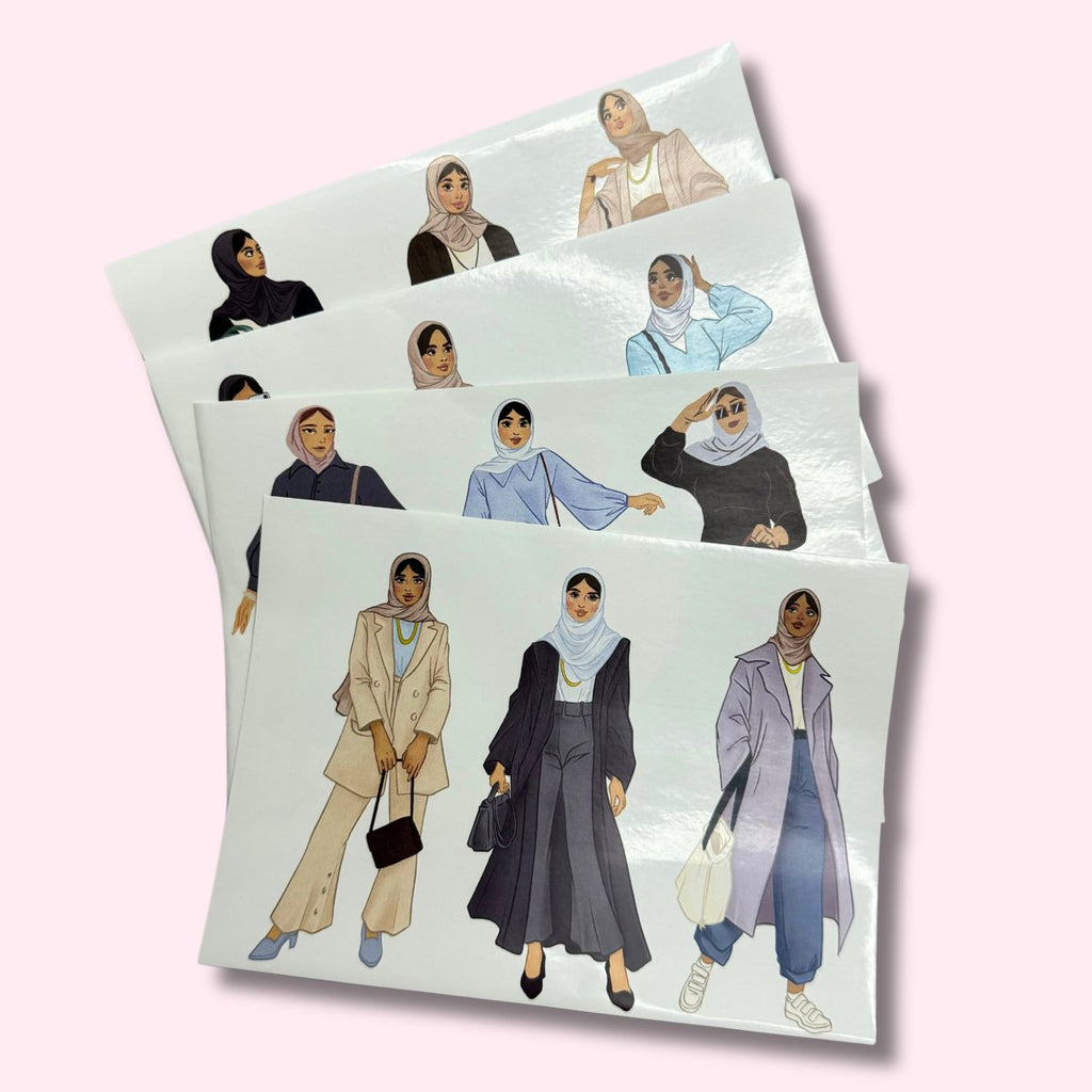 HIJABI LADIES | Sticker Collection | Journaling & Scrapbooking - ScrapbookCY
